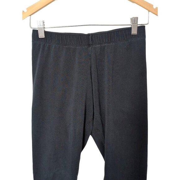 Nike Leg A See Swoosh‎ Legging Womens M Black Logo Athletic Activewear Gym - Picture 3 of 7